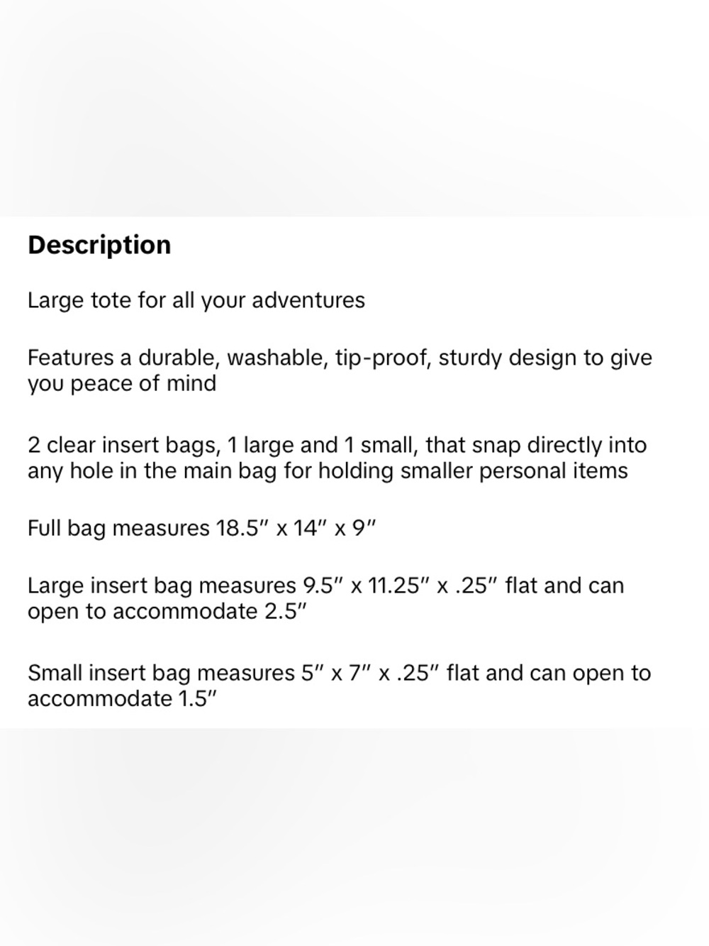 Bogg Bag Original Bogg Large Tote Bag Salt Water Taffy NWT New purple lilac - Picture 11 of 15